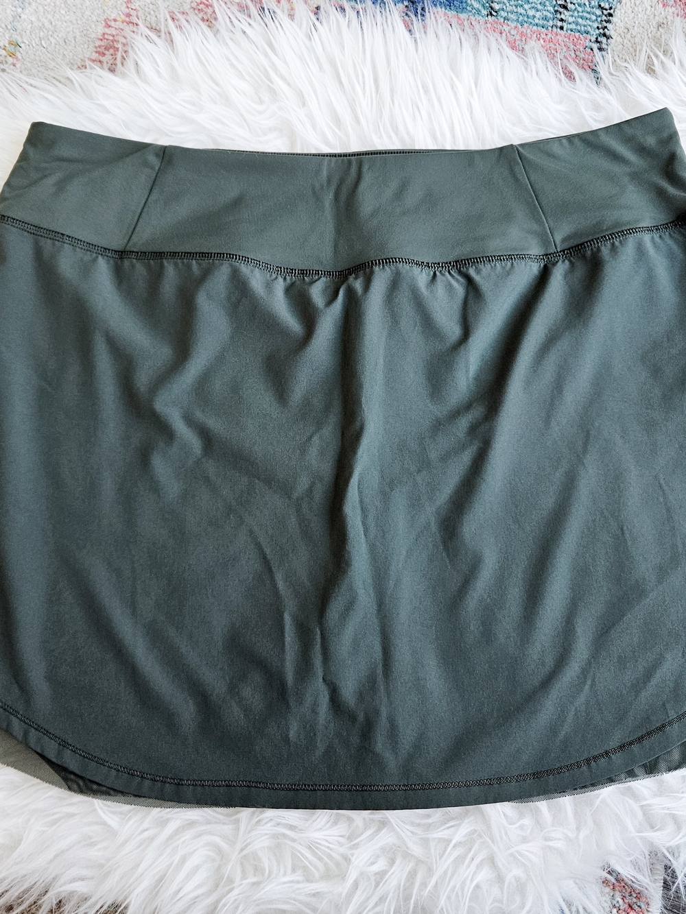 CALIA Women’s Athletic Skort in Dark Olive Green XL